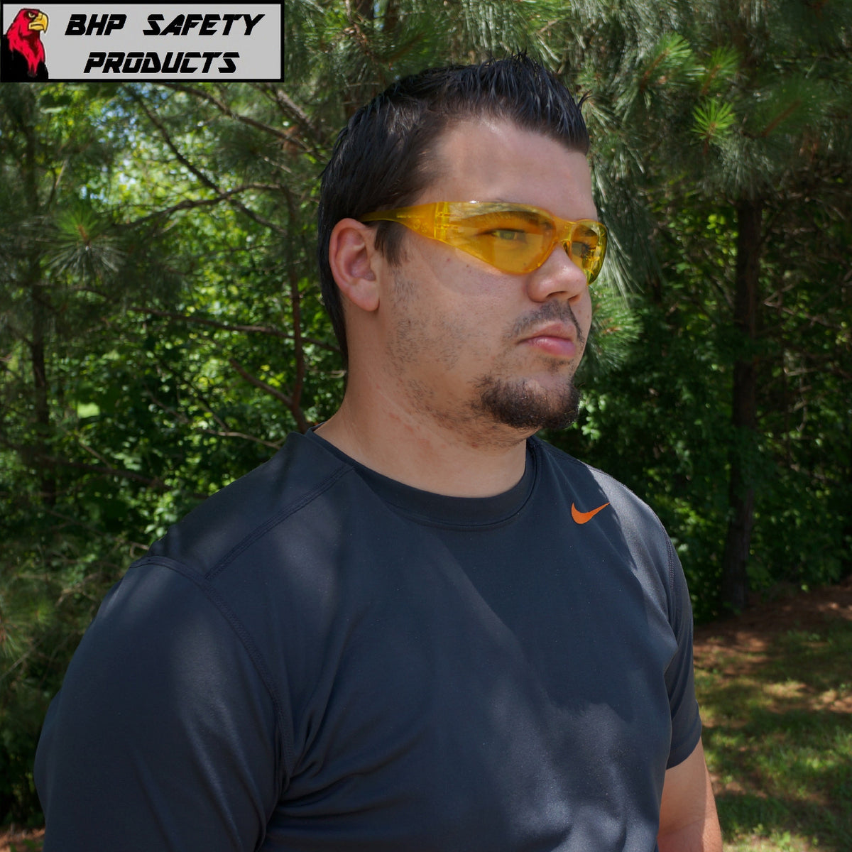 Safety Glasses with Impact-Resistant Polycarbonate Lenses ANSI Z87+