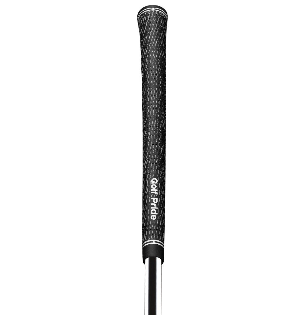 Golf Pride Tour Velvet BCT Cord Golf Club Grips Bundle Set Black - Standard & Ribbed