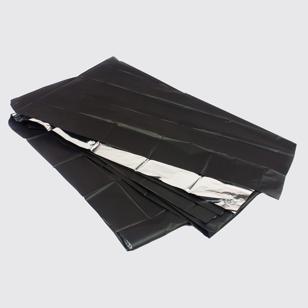 2 Emergency Space Mylar Thermal Blankets 84x52 Inches - Body Heat Retention