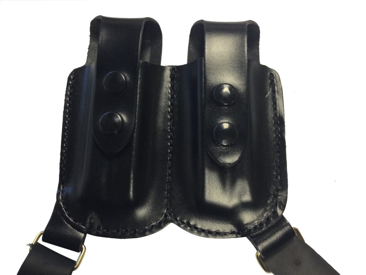 Leather Shoulder Gun Holster for CZ 97B - Ambidextrous, Adjustable