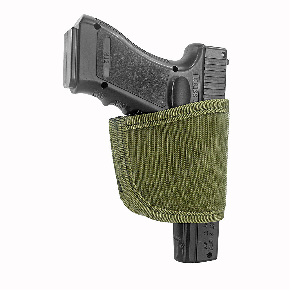Universal Tactical Handgun Holster with Hook&Loop Fastener, Ambidextrous