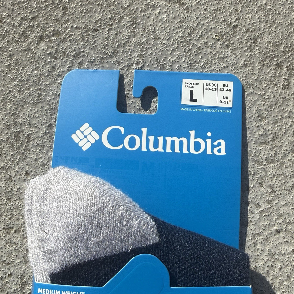 Men's Ski Over-the-Calf Medium Weight Socks - Columbia Large (10-13)
