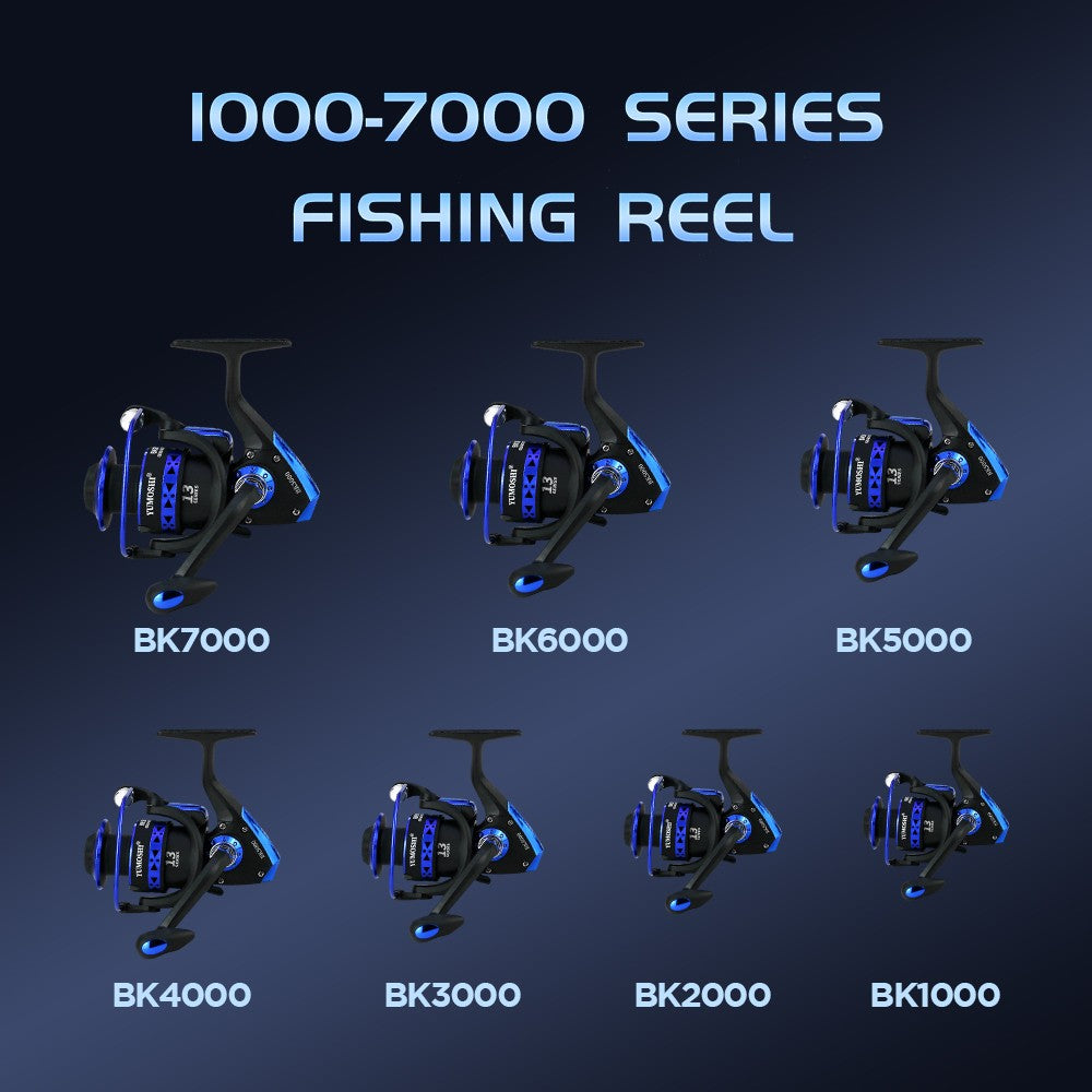 Spinning Fishing Reel Max 12KG Drag Metal Spool - Multiple Sizes