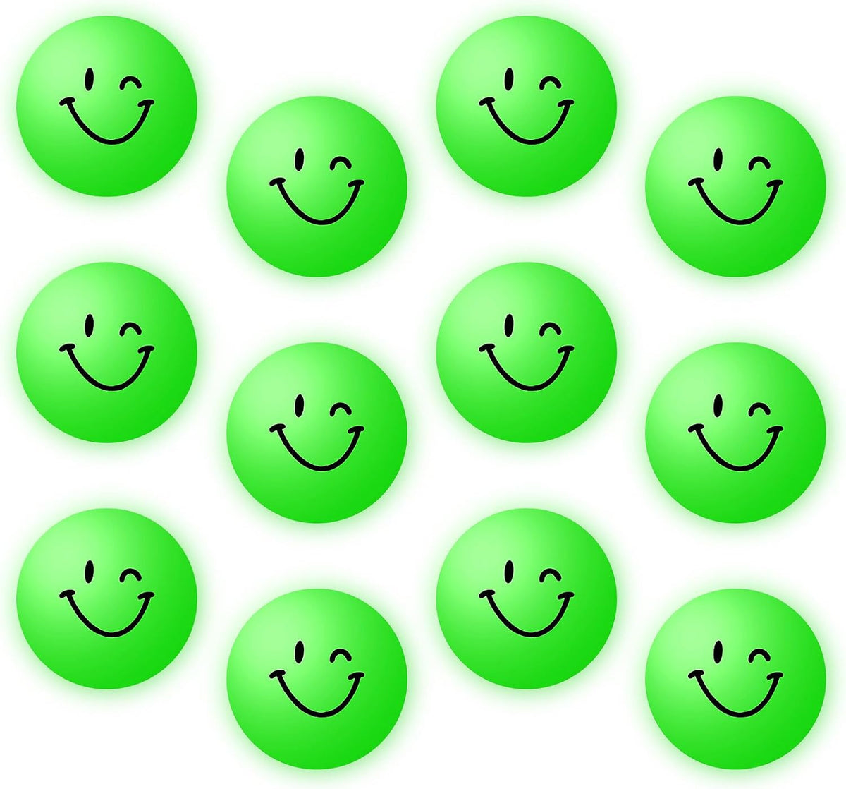 Glow in the Dark Ping Pong Balls 40mm – Luminous Table Tennis Balls Set