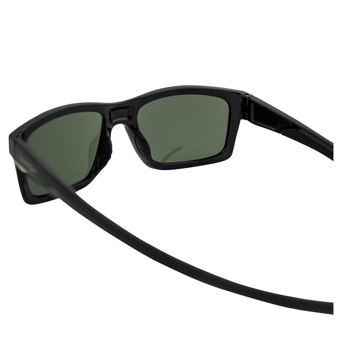 Polarized Square Sunglasses with Black Frame and Grey Lenses - UV Protection