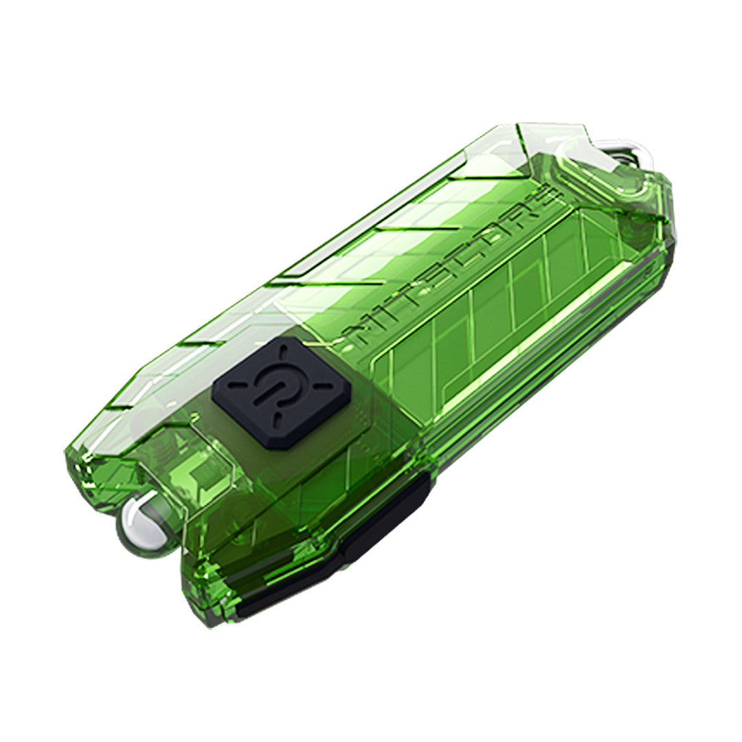 USB Rechargeable Keychain Flashlight - 55 Lumens, Compact & Lightweight