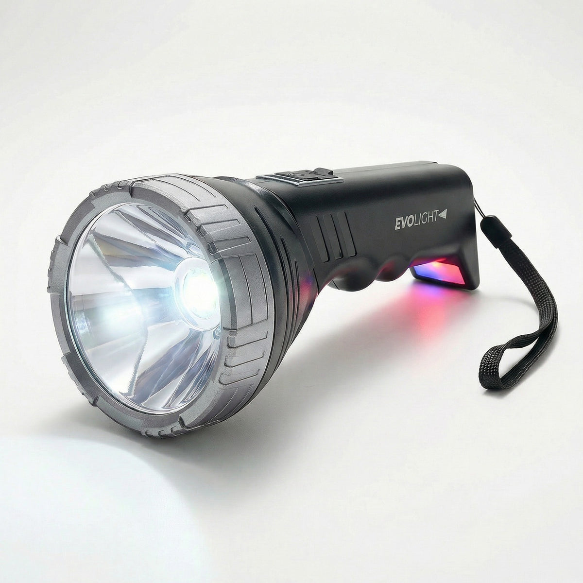 Rechargeable LED Flashlight with Power Bank - Magnetic Mount & Multiple Modes
