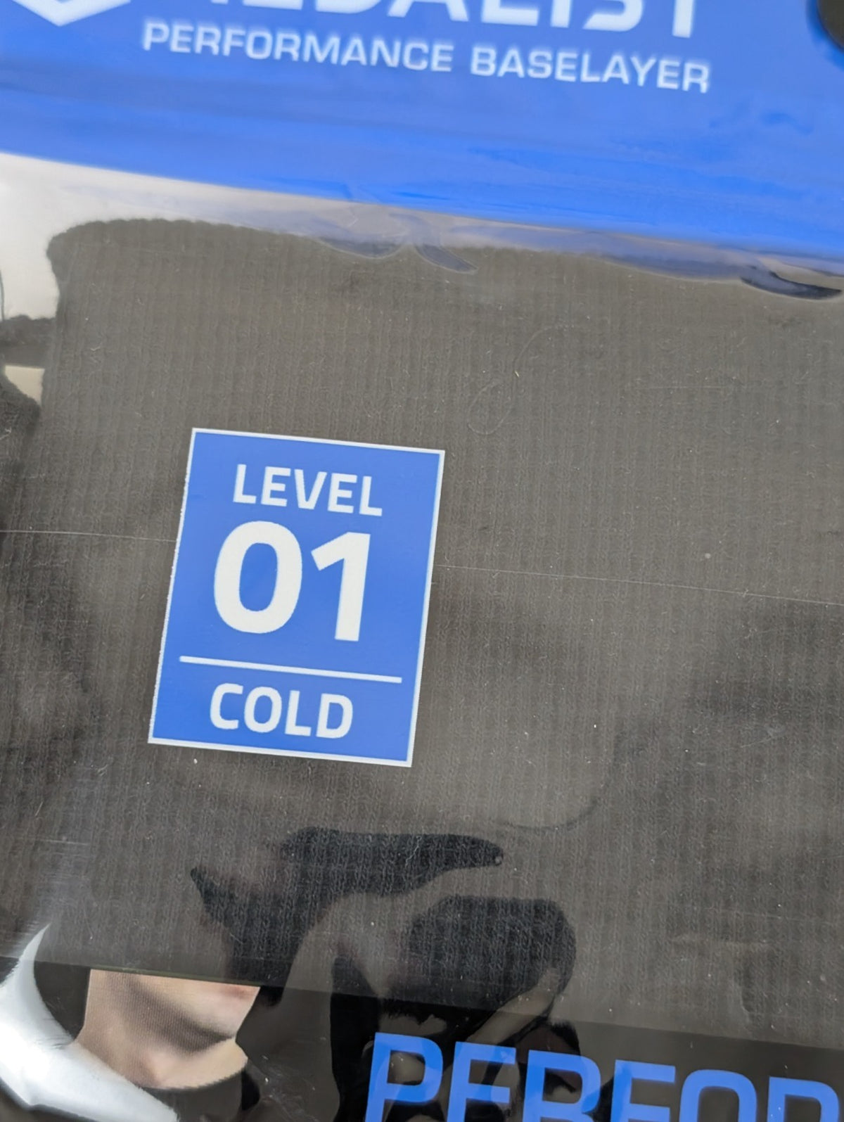 Men's Thermal Base Layer Crew Long Sleeve Medium Performance Top