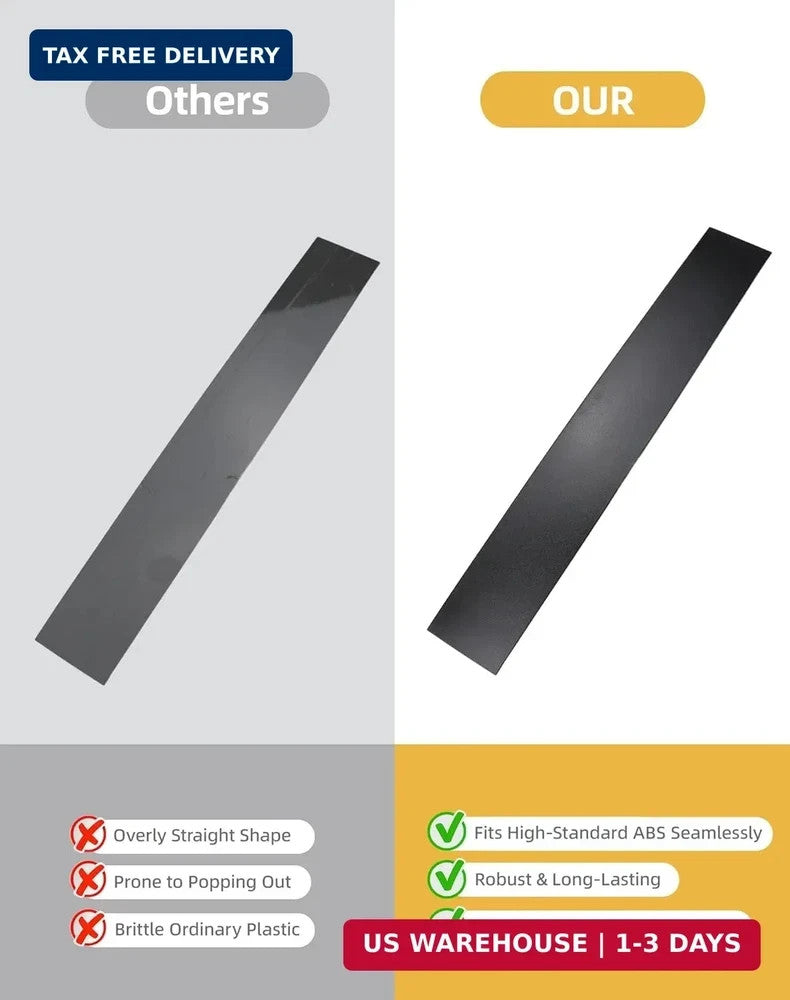 Flecto B Pillar Door Molding Trim for Dodge Grand Caravan 2008-2020