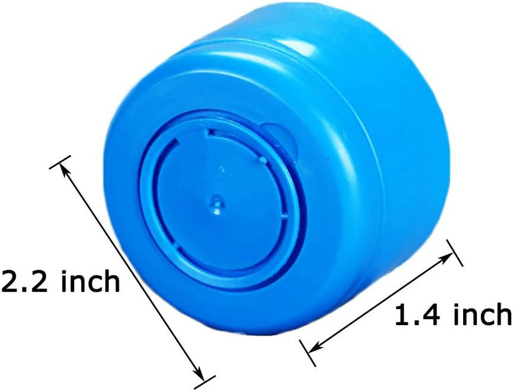 30 Pack Non-Spill Water Bottle Caps 55mm Snap-On for 3 & 5 Gallon Jugs