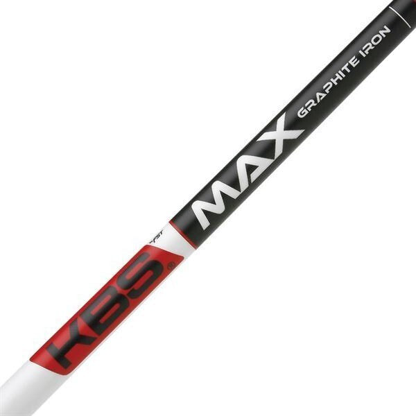 Golf Iron Shaft - Lightweight Graphite KBS MAX .355 Taper Tip for 3-9 Irons