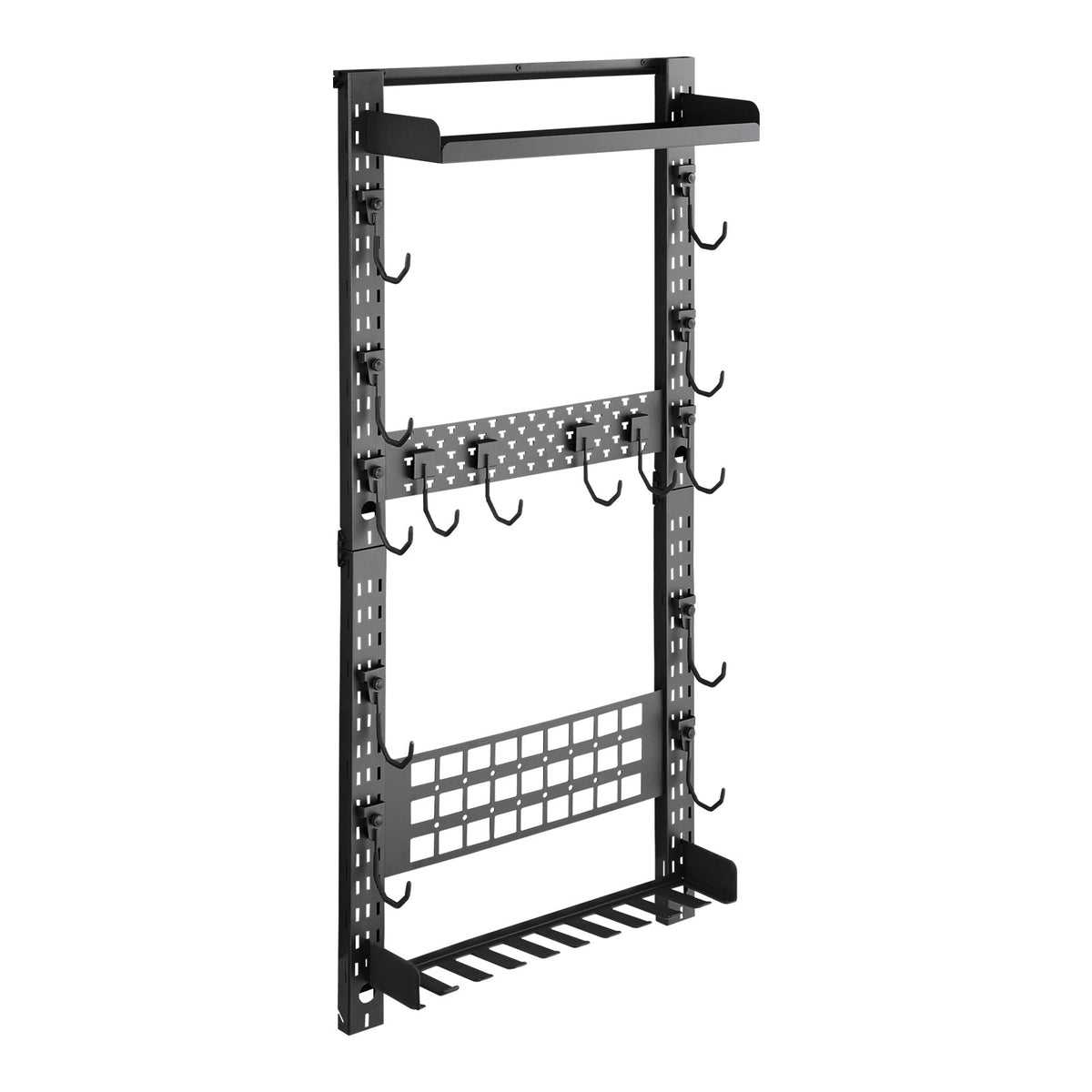 Wall Mount Gun Rack for Rifles and Shotguns – 5 Long Firearms Storage Organizer