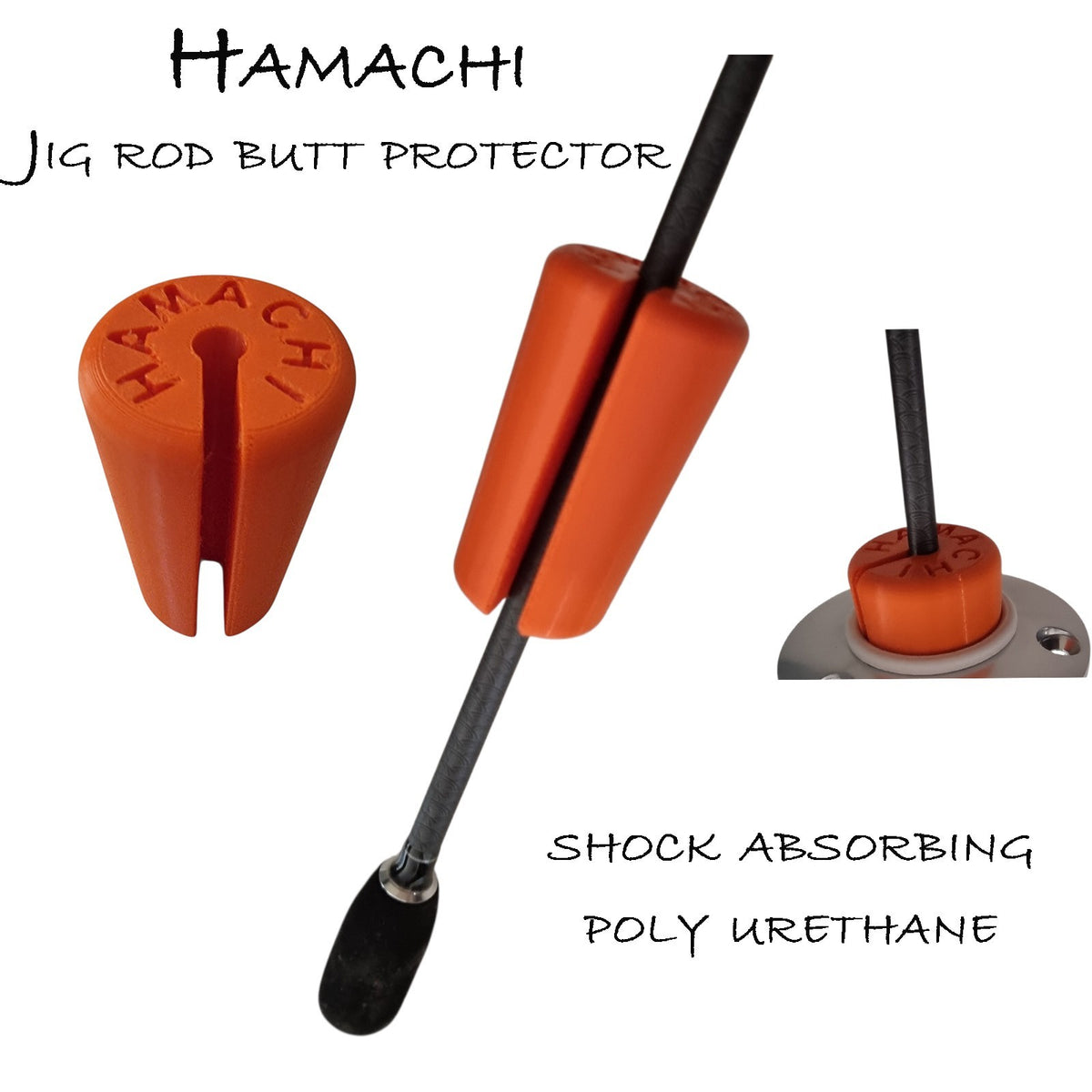 Deep Drop Fishing Rods for Offshore Tackle - Powerlift Grip & Strong Guides