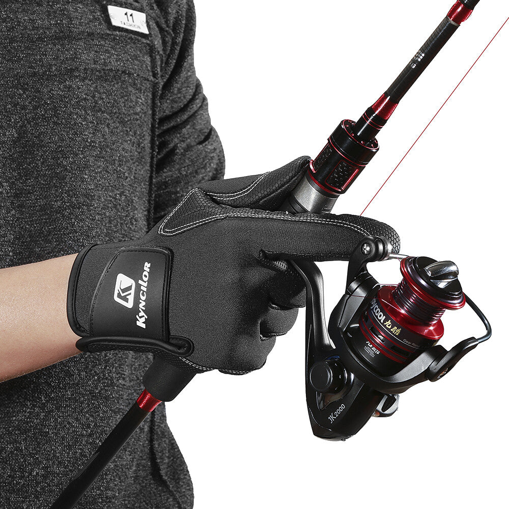 Waterproof Neoprene Fishing Gloves Full Finger Gloves for Outdoor Sports