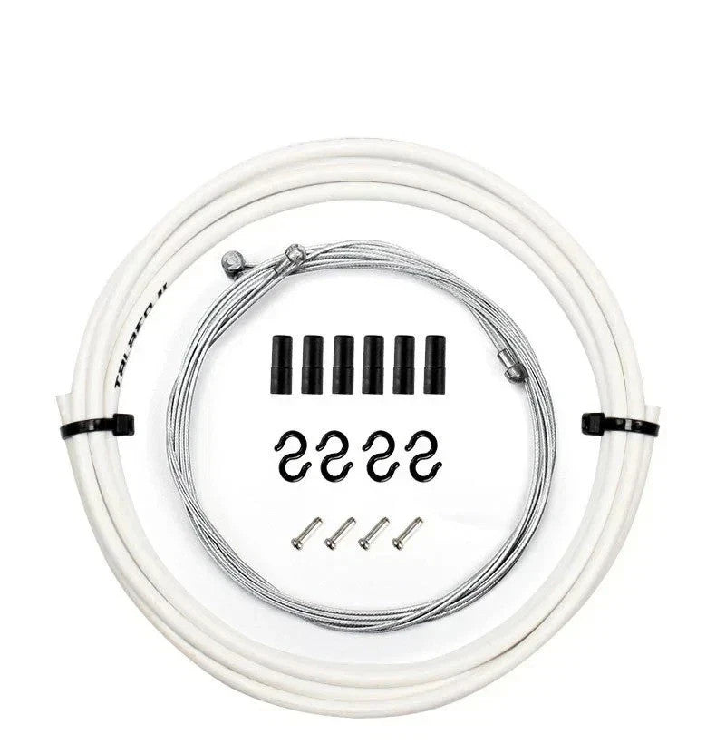 Universal Bicycle Brake & Shift Cable Kit - Multiple Colors, MTB & Road Bikes