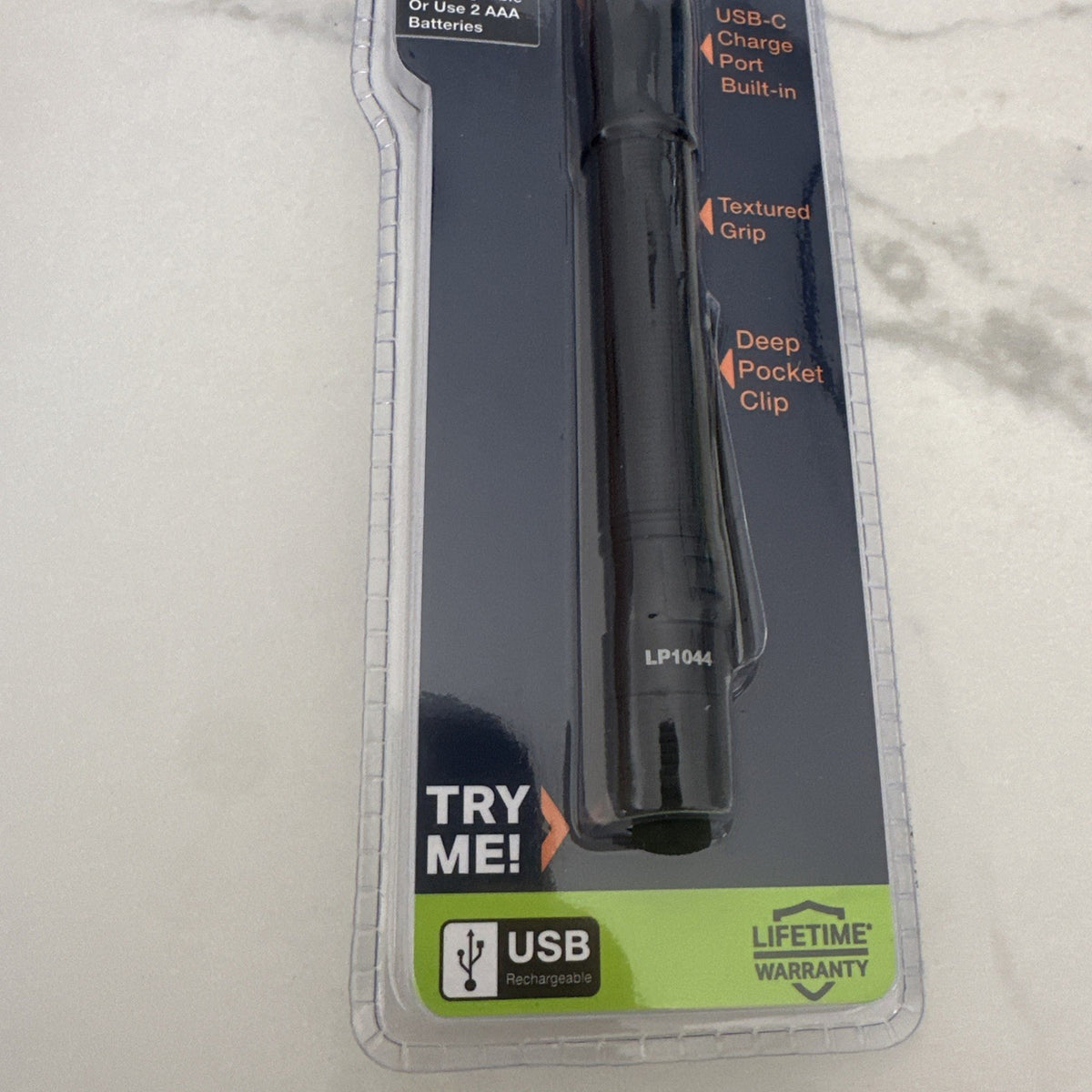 Rechargeable LED Penlight with Focus Adjustable Beam 360 Lumens