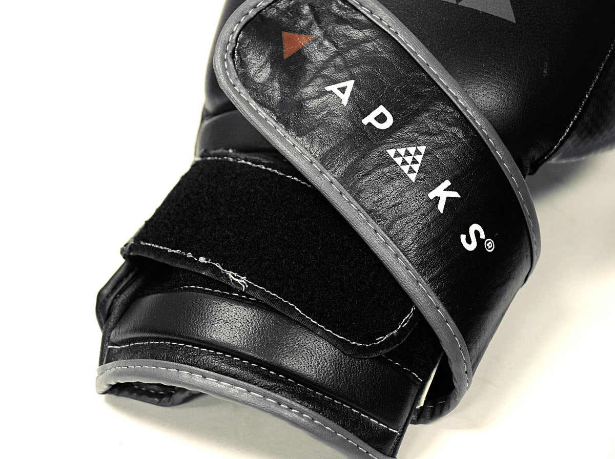 Leather Boxing Training Gloves - Supportive & Durable for Workout & Sparring