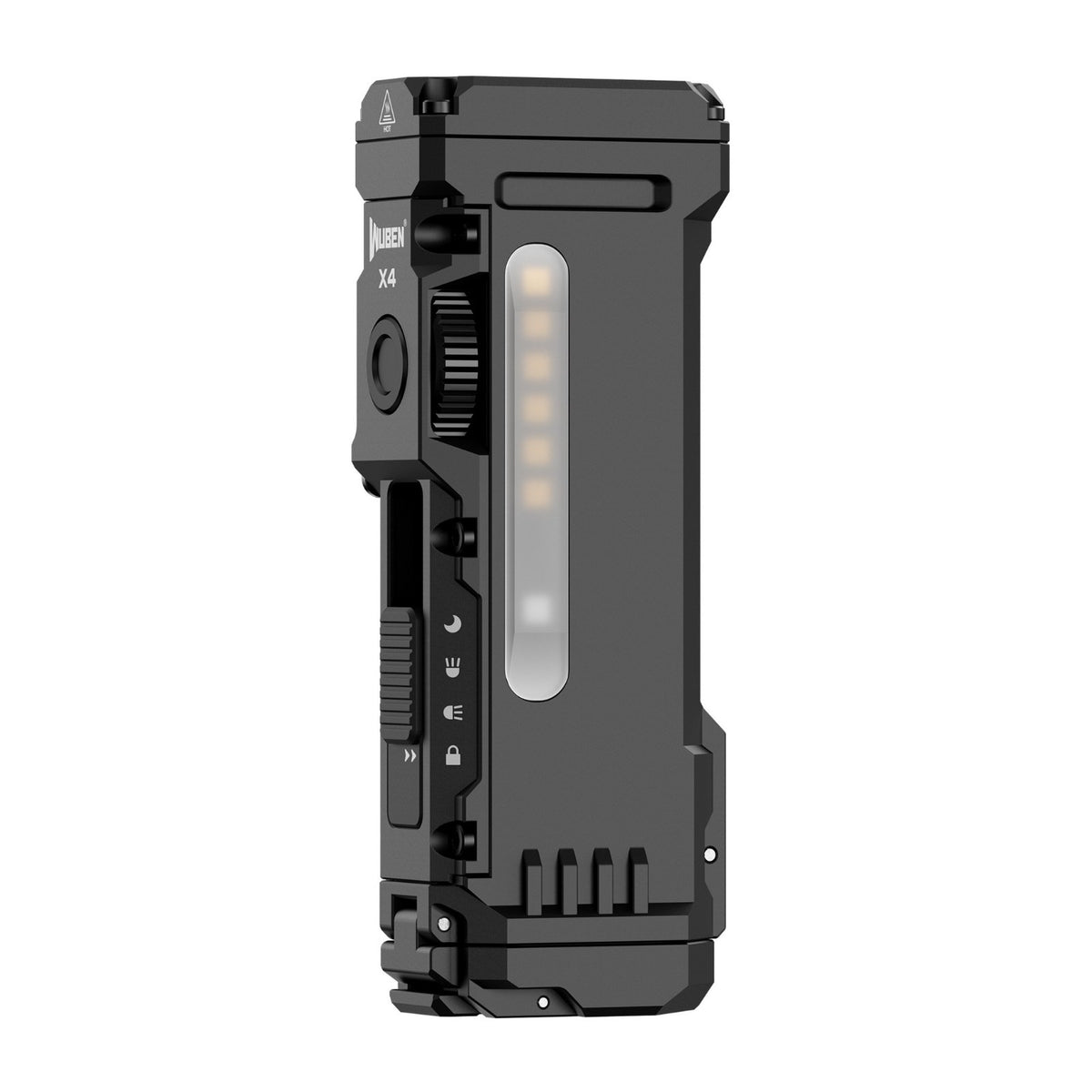 Rechargeable Tactical EDC Flashlight 1500 Lumens Compact USB-C