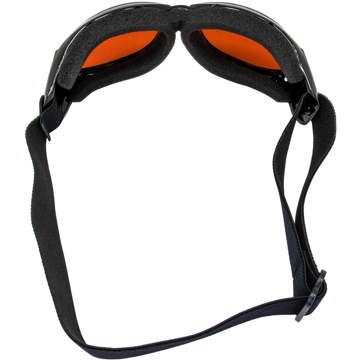 Motorcycle Riding Goggles with Smoke & Mirror Lens + Microfiber Bags