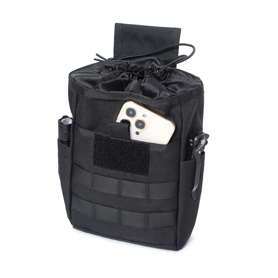 Tactical Molle Dump Pouch for Belt, Vest & Backpack - Water-Resistant Utility Storage