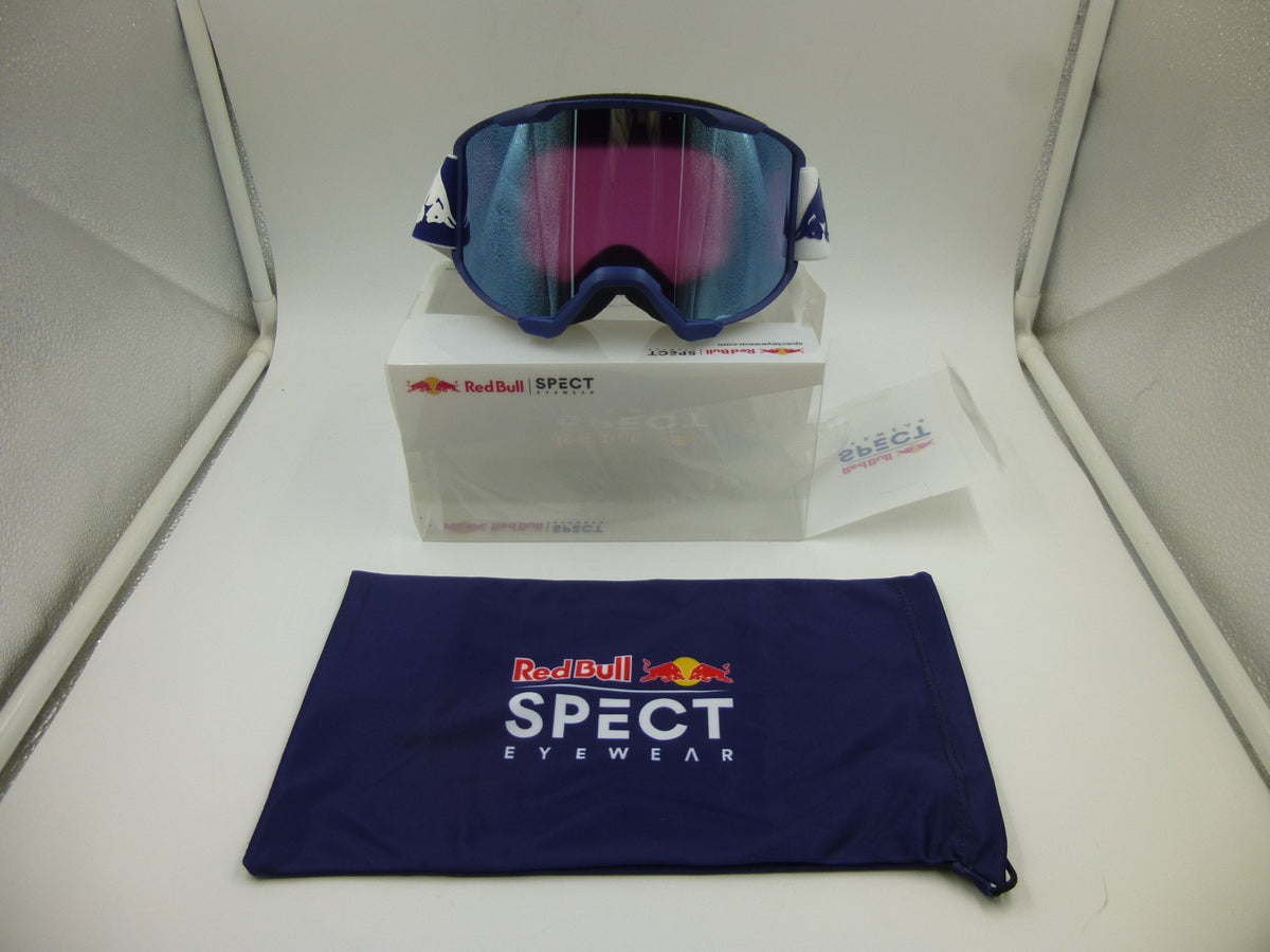 Red Bull Ski Goggles Model SOLO 011S - Anti-Fog, Polarized, Panoramic Vision