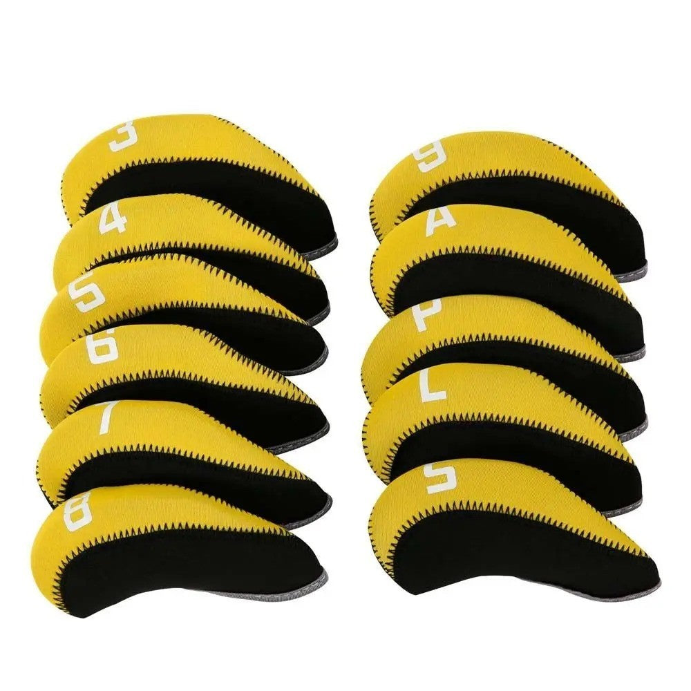 11Pcs Golf Head Cover Set for Irons - Protect Your Golf Clubs