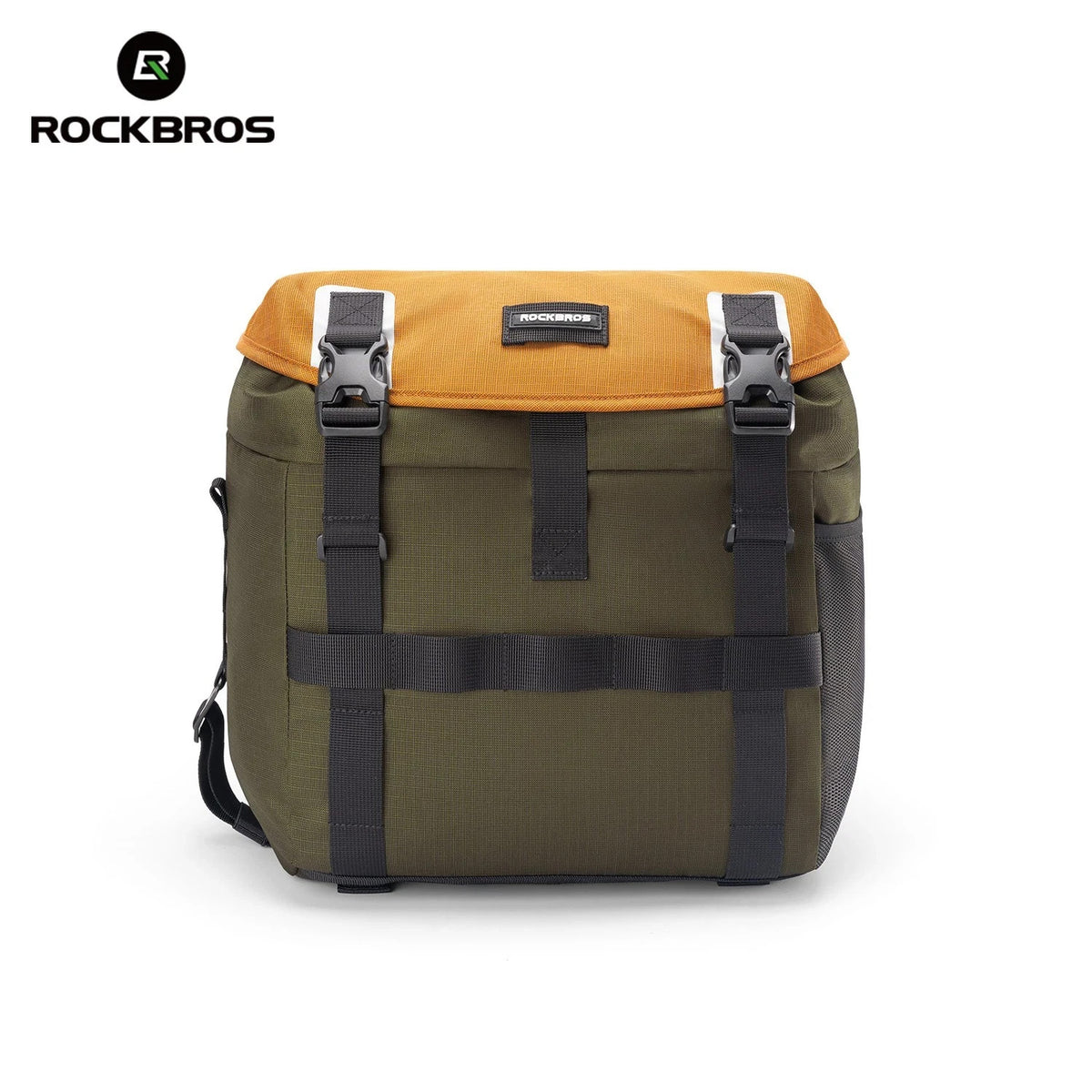 Waterproof Bike Handlebar Bag 24L Expandable Cycling Front Storage