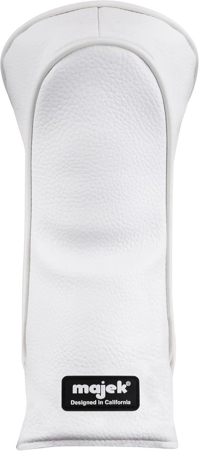 Golf Headcover Set with Retro Leatherette Finish for Drivers & Fairways