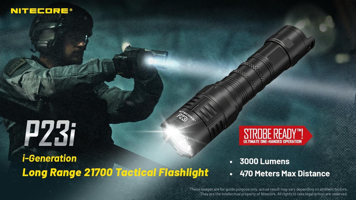 Long Range Tactical Flashlight 3000 Lumens with Extra 21700 Batteries