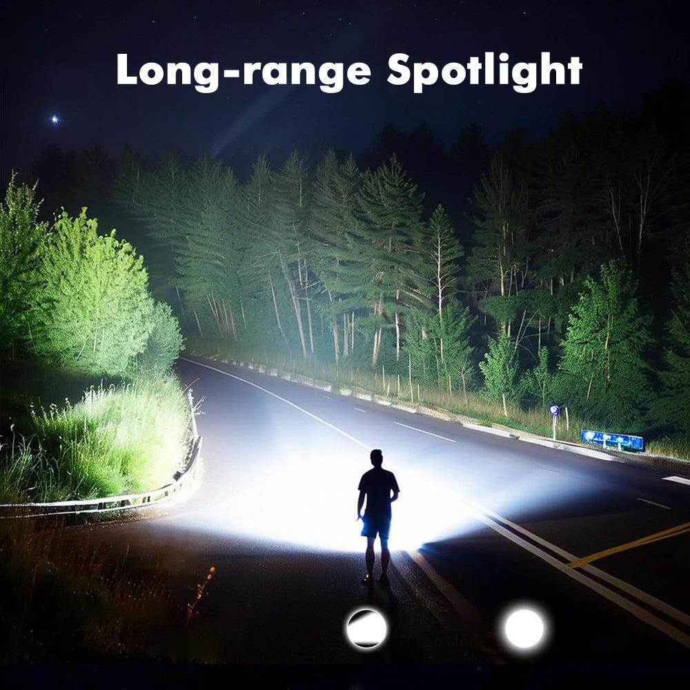 Rechargeable COB LED Work Light Torch Inspection Handheld Flashlight