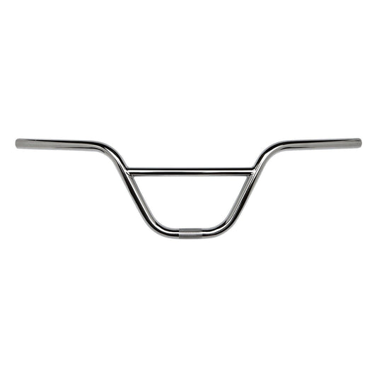 Chrome BMX Handlebar - 28-Inch Power Wing Cruiser Bar with 7" Rise