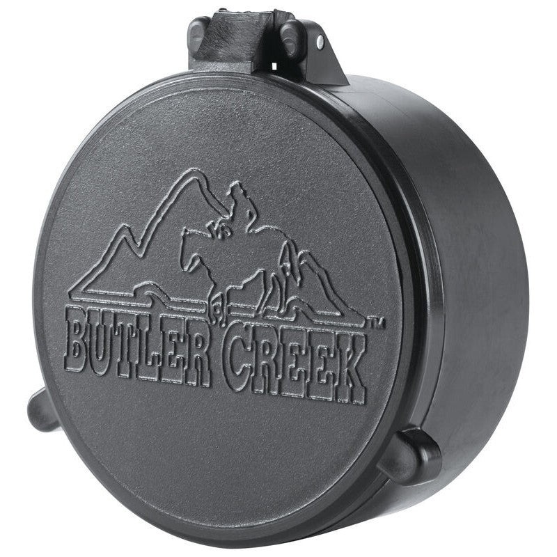 Flip-Open Scope Cover for Objective Lens | Water-Tight, Quick-Release