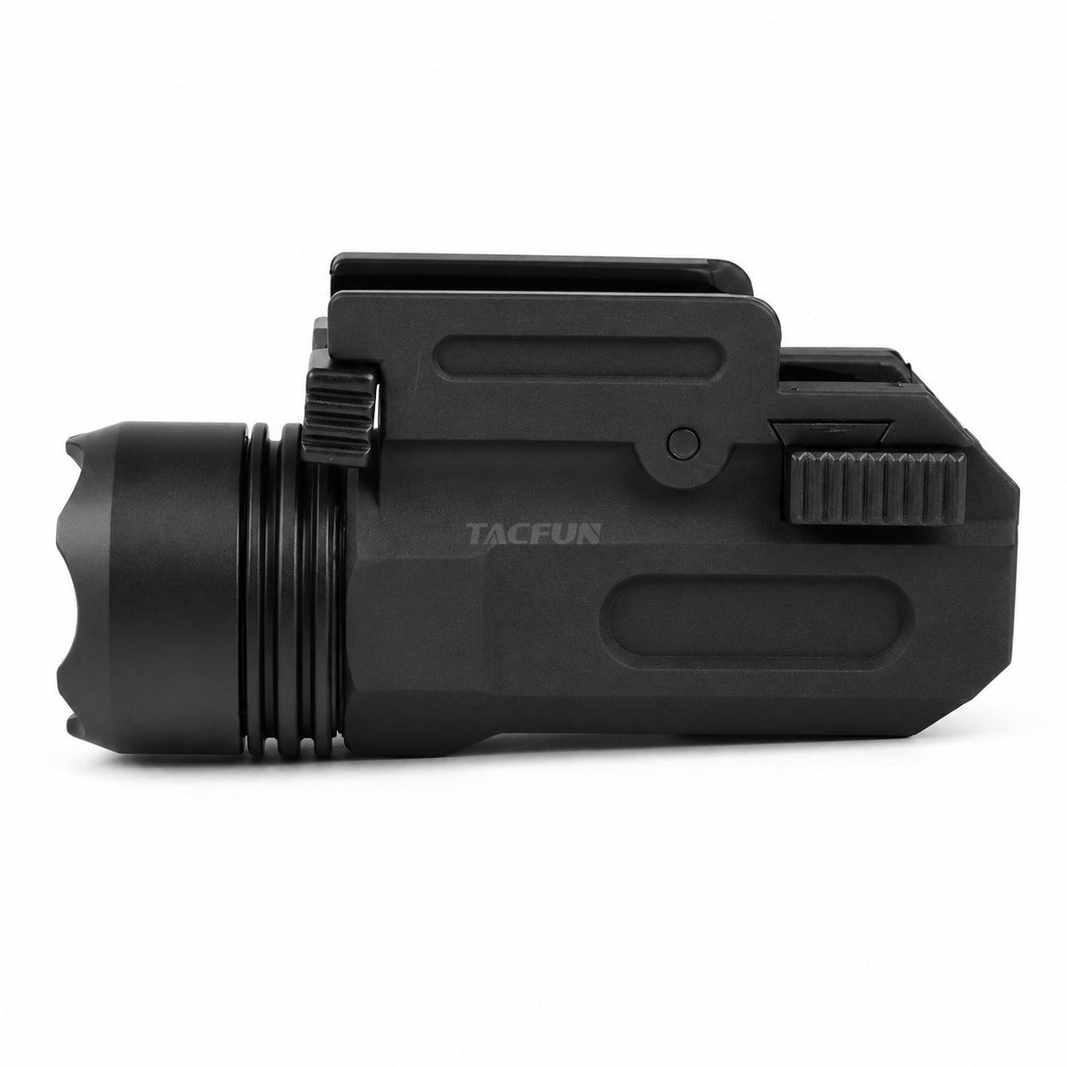 TACFUN 300 Lumen Polymer Flashlight with Quick Release Mount, Water-Resistant
