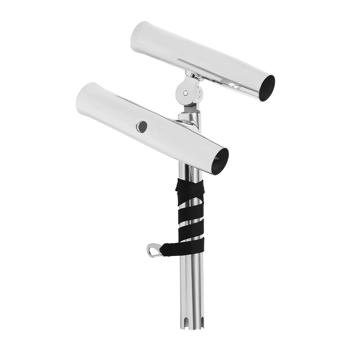 Adjustable Double Angle Stainless Steel Fishing Rod Holder for Boat Outrigger