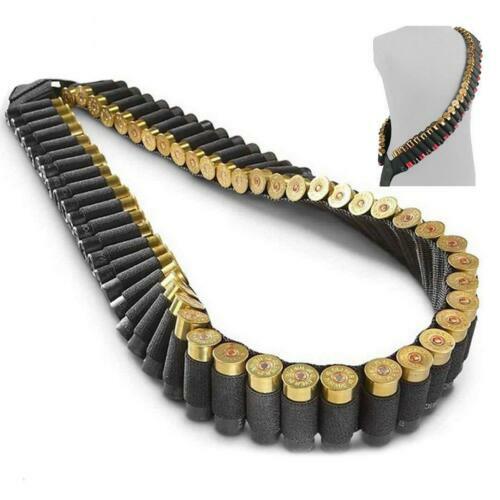 Shotgun Shell Bandoleer Rifle Sling Holds 56 Rounds for 12 & 20 Gauge