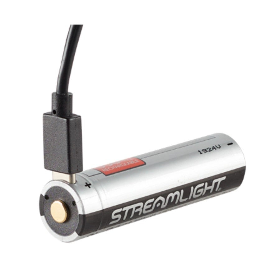 USB Rechargeable Lithium Battery Pack 2 Pack for Flashlights & Lighting Tools