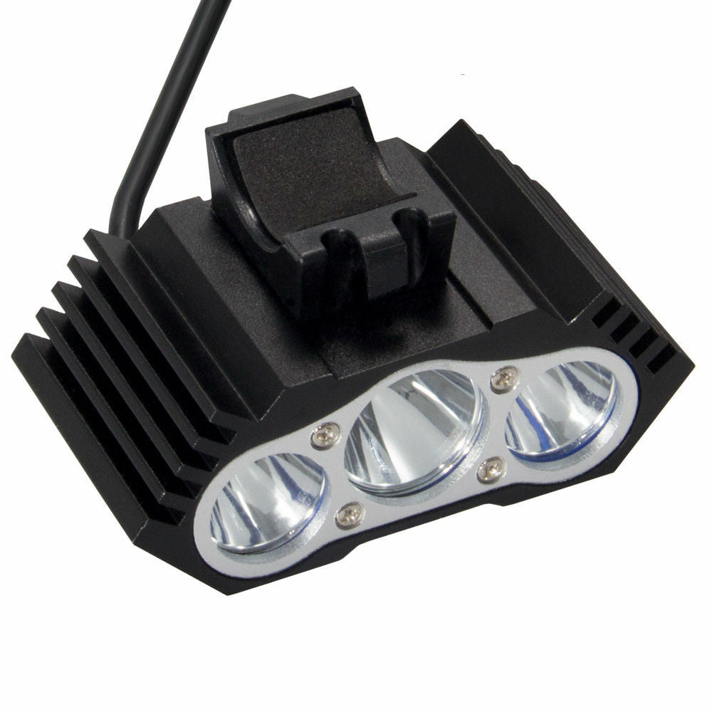 LED Bicycle Headlight Set 1500 Lumens Waterproof Head Lamp Torch for Cycling