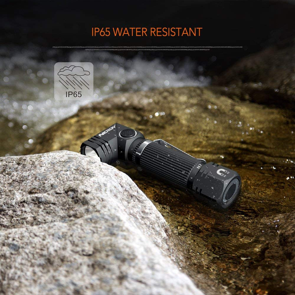 Mini Tactical Waterproof LED Flashlight 600 Lumens with 4 Modes