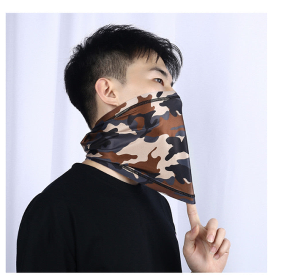 Breathable Cooling Neck Gaiter Face Mask UV Sun Protection for Men Women
