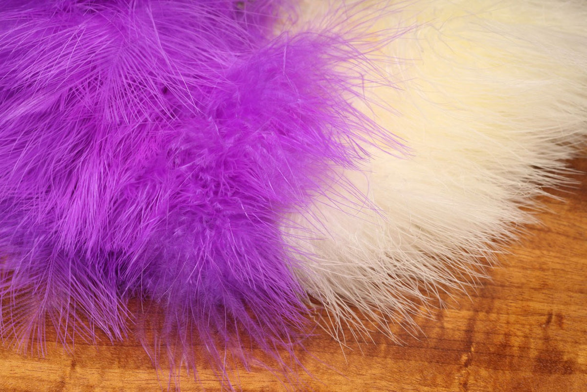 Marabou Strung Blood Quills for Fly Tying - Wide Color Range