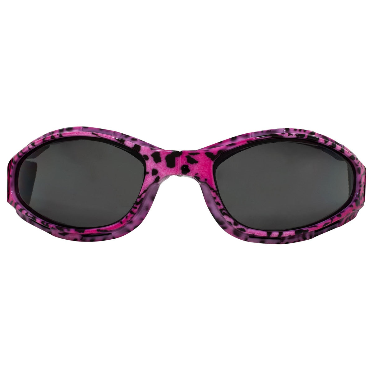 Ski Goggles with Smoke Tint Lens & Animal Pattern Frame - UV400 Protection