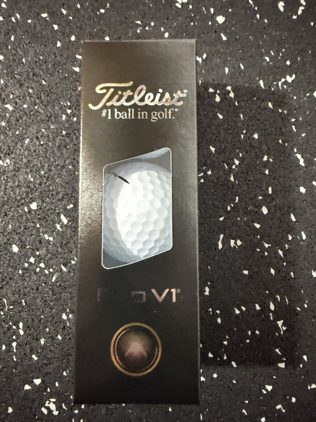 Titleist Pro V1 RCT 2025 Golf Balls - 3 White Balls for Launch Monitor