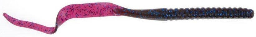 Fishing Power Worms 10 Inch 8 Pack - Soft, Ribbontail Design for All Fish Species