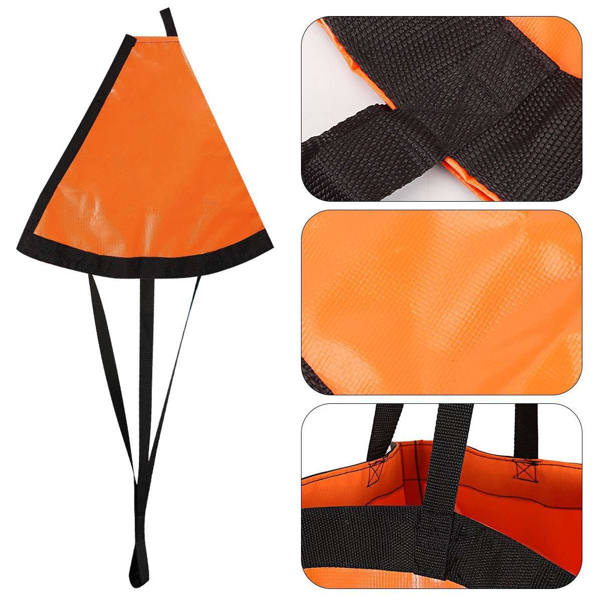 Boat Drift Sock Sea Anchor Drogue for 15-20ft Fishing Boats - Portable & Durable