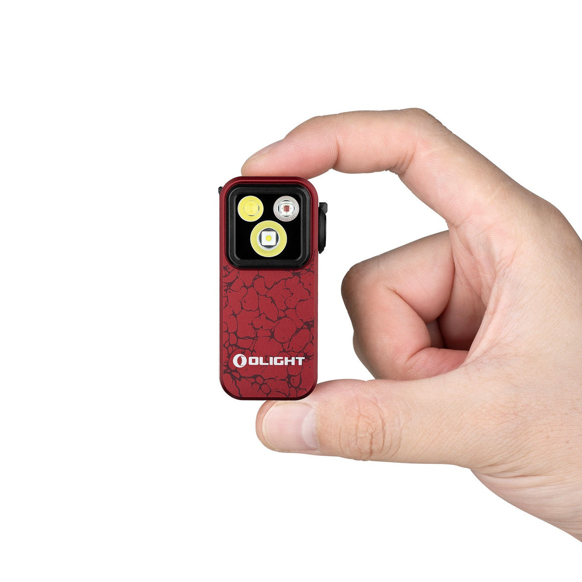 Olight Oclip Pro Clip-On Light with Flood, Spot, Red Light, 500 Lumens