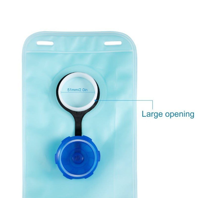 2L Hydration Bladder Reservoir Leak-Proof Water Pack for Hiking Cycling Camping