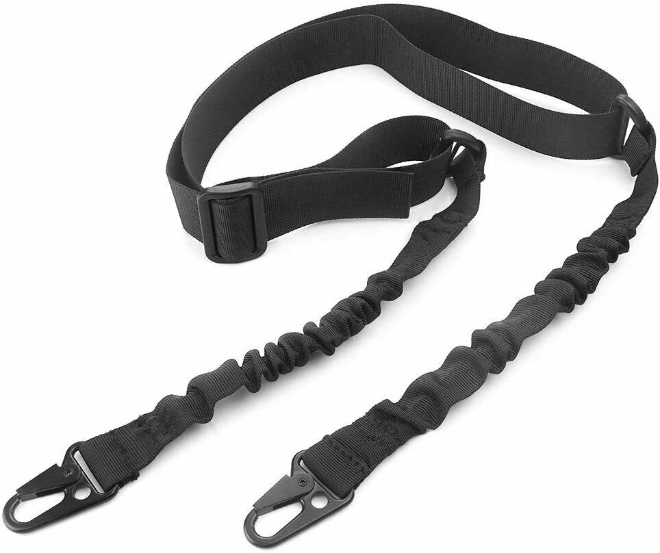 2 Point Rifle Sling with Quick-Detach QD Swivels & Mounts