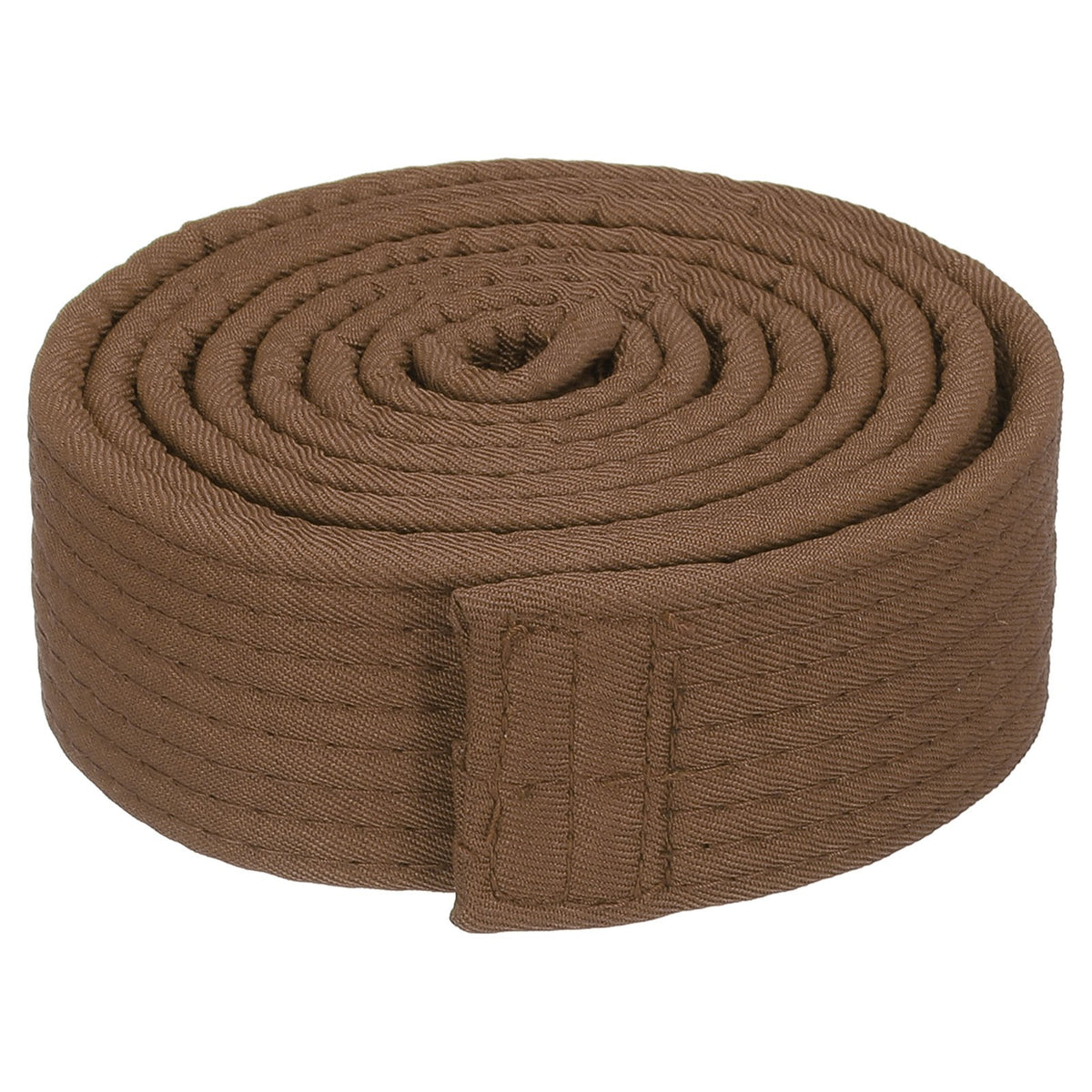Martial Arts Belt for Judo Training - Brown Polyester Rank Belt 1.6m