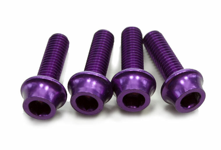 Lightweight Alloy Bottle Cage Bolts Set - M5x15mm Cycling Accessories