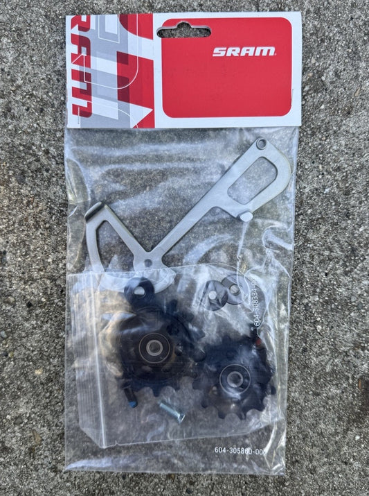 SRAM X01 Eagle Rear Derailleur Pulleys and Grey Inner Cage - New in Retail Package